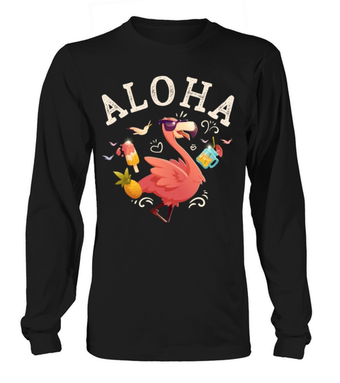 Aloha Beaches Tropical Hawaiian Summer Island Long sleeved Unisex