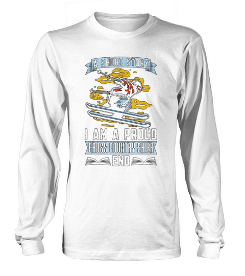 Cross Country Skier A Short Story Winter Sports Long sleeved Unisex