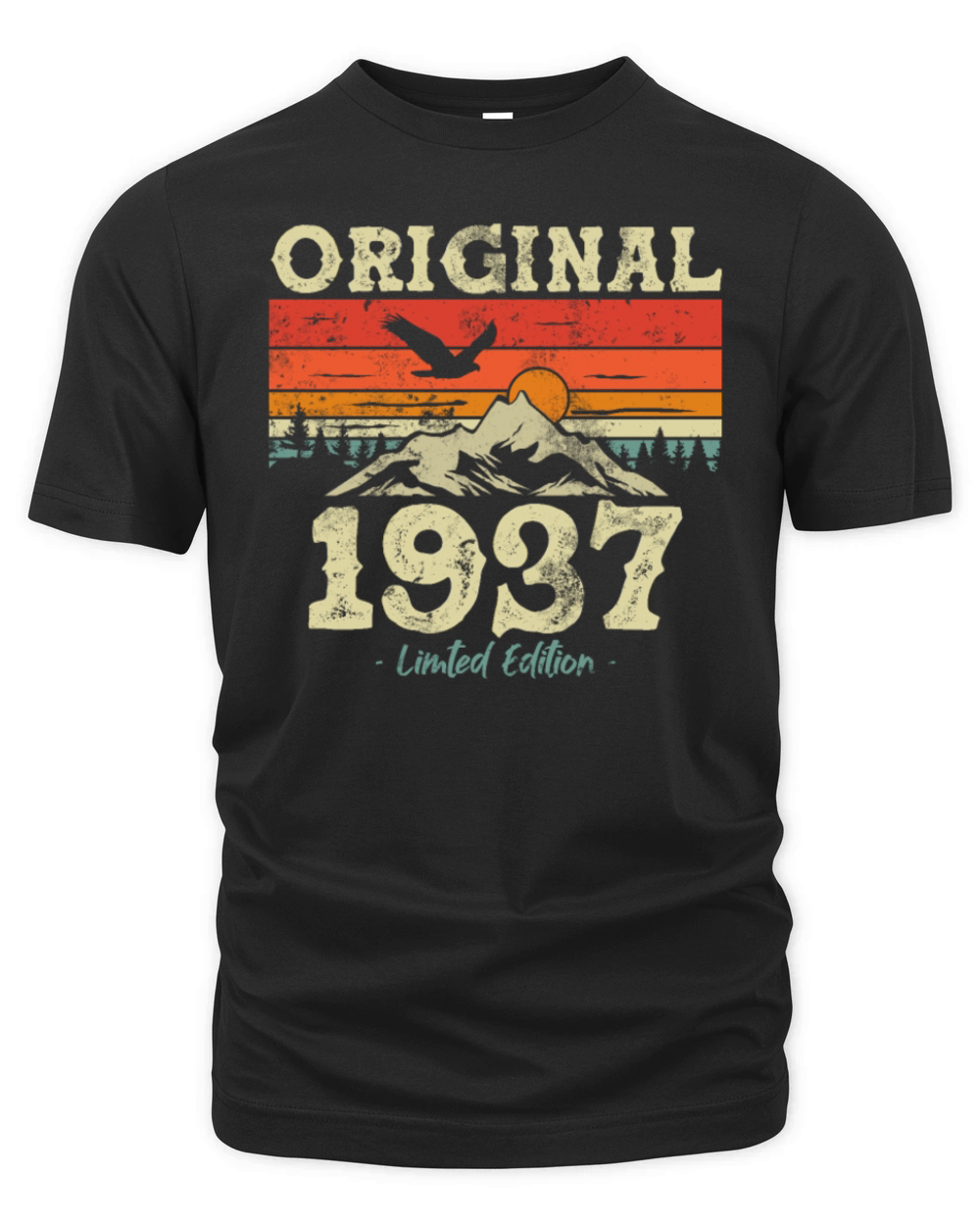 86th Birthday Woman Man Vintage 1937 86 Years Organic Unisex T-shirt