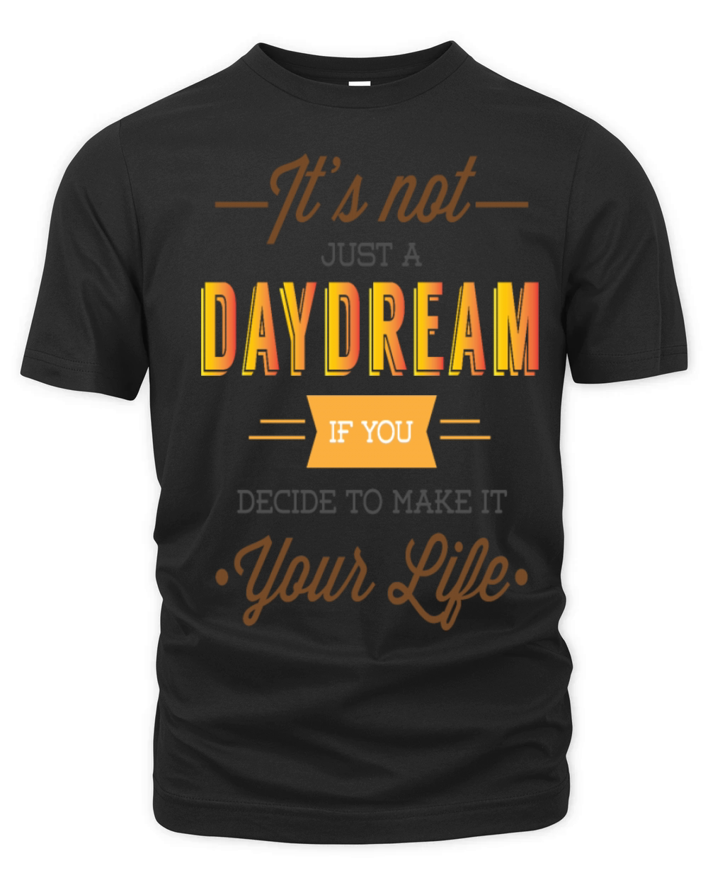 ITS NOT YOUR LIFE FUNNY QUOTES Organic Unisex T-shirt