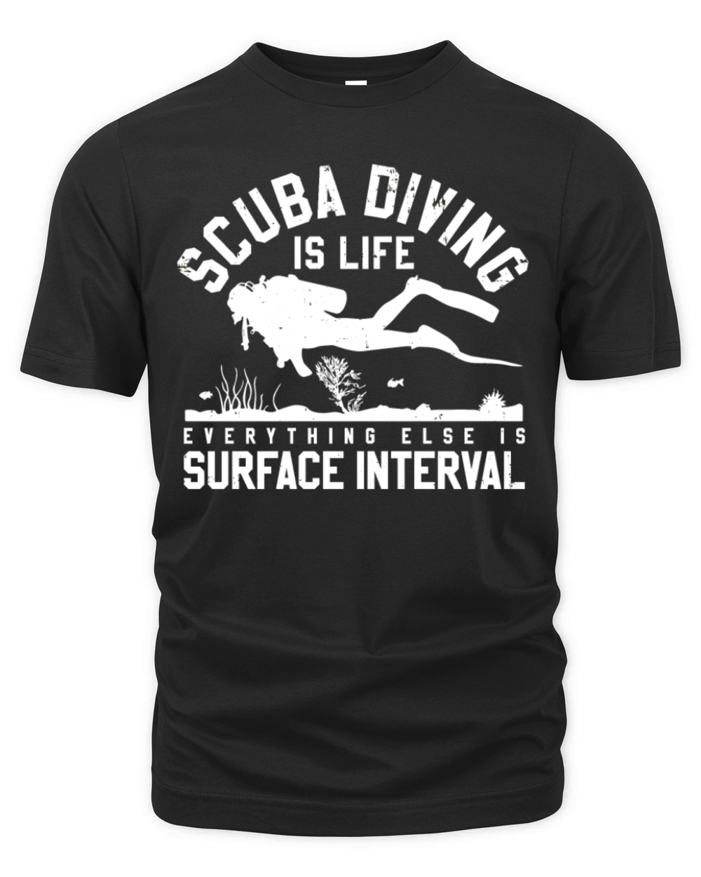 Scuba Diving Funny Vintage Diver Gift Organic Unisex T-shirt