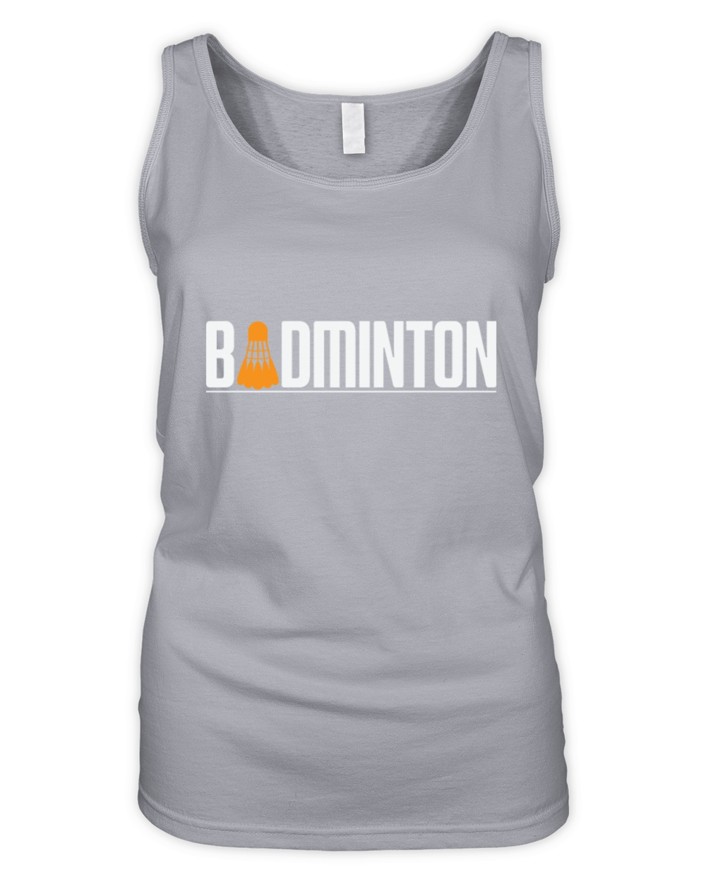 Shuttlecock Badminton Racket Sport Organic Women's Tank Top