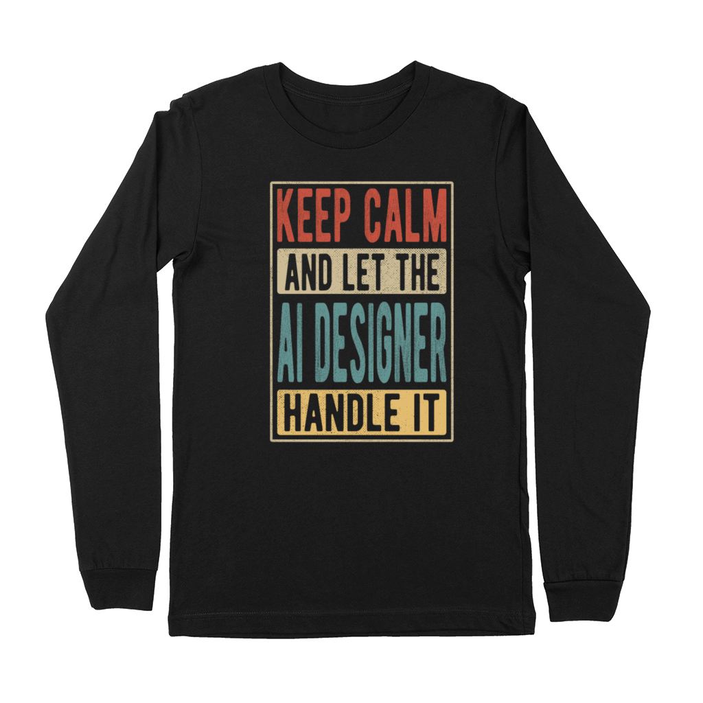 Ai Designer Retro Gift Premium Long Sleeve