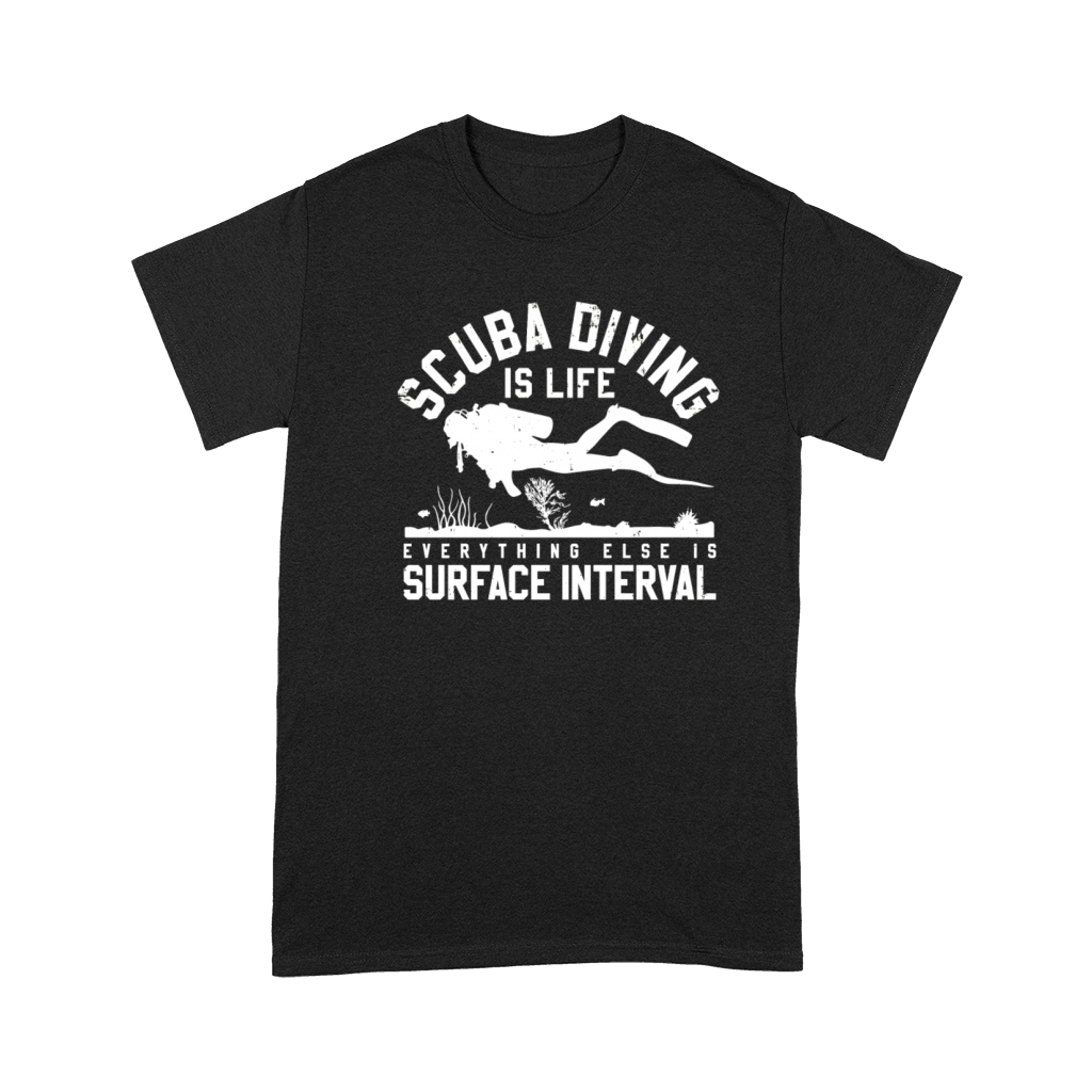 Scuba Diving Funny Vintage Diver Gift Premium T-shirt