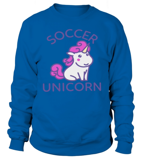 SOCCER UNICORN Sweatshirt Unisex