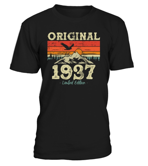 86th Birthday Woman Man Vintage 1937 86 Years T-Shirt Unisex