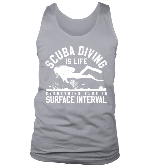 Scuba Diving Funny Vintage Diver Gift Tank Top Unisex