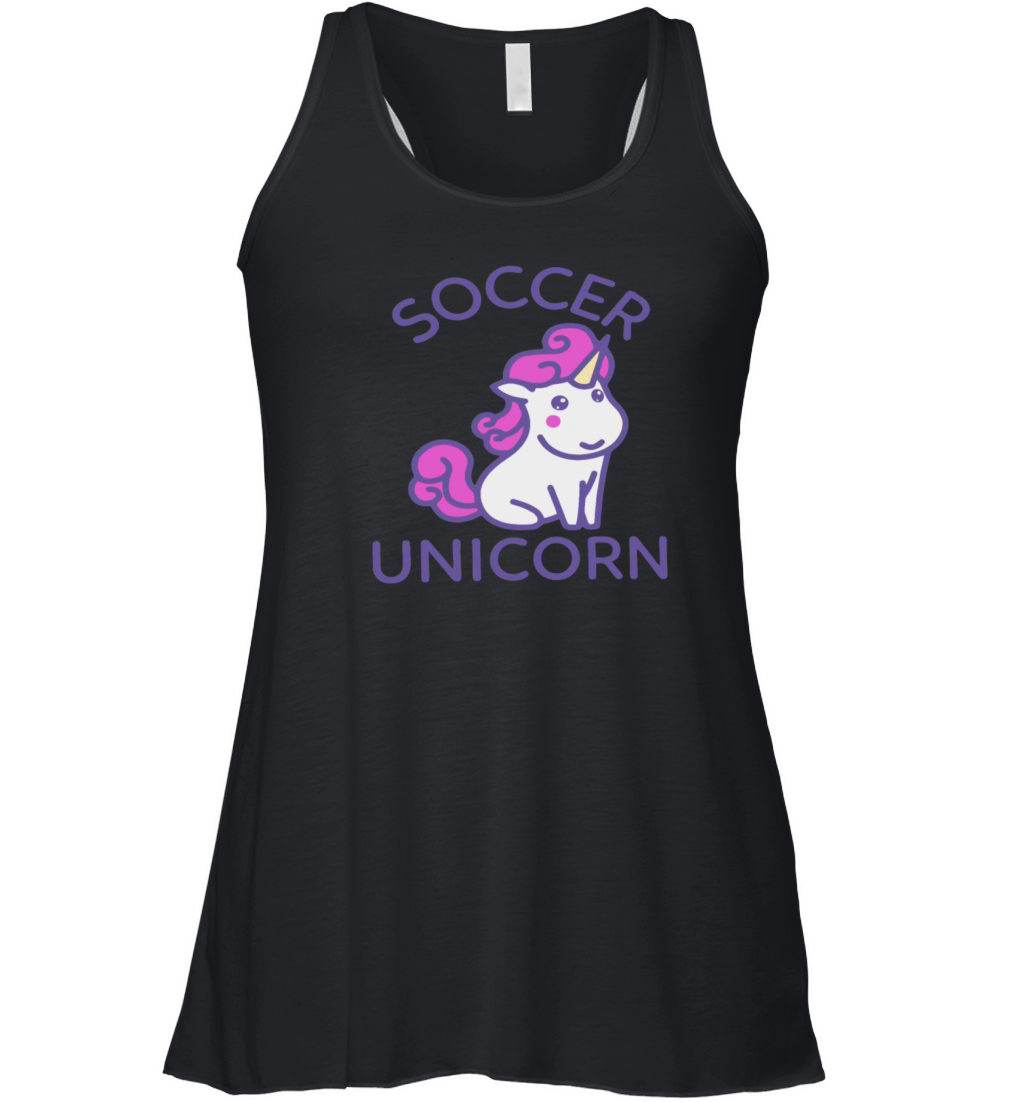 SOCCER UNICORN Women's Flowy Tank Top