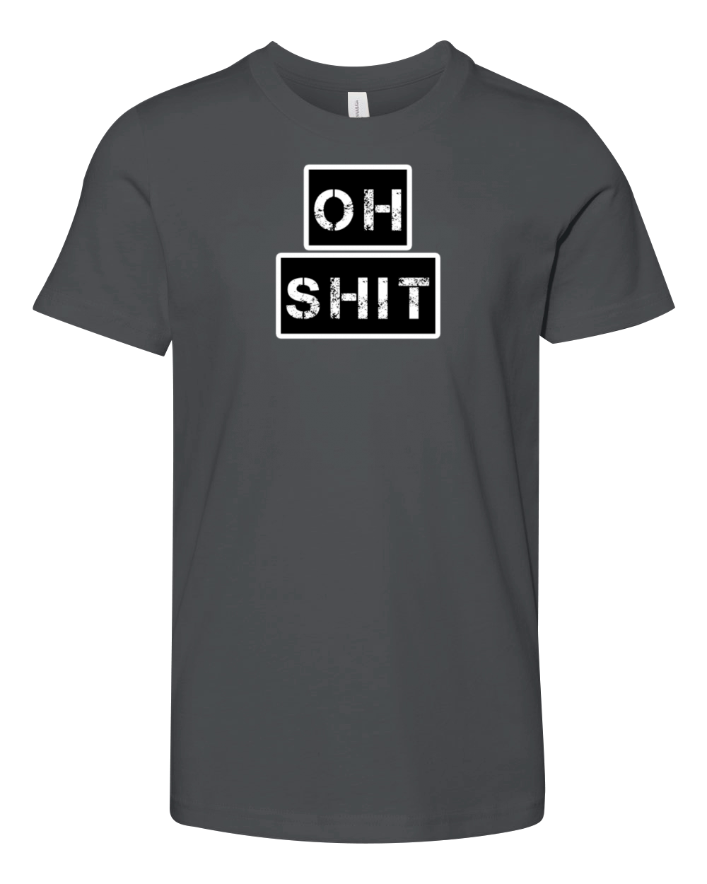 oh shit Youth Unisex Jersey Tee