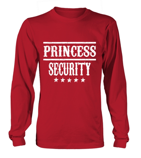 Princess Security Halloween Birthday Costume Mom D Long sleeved Unisex