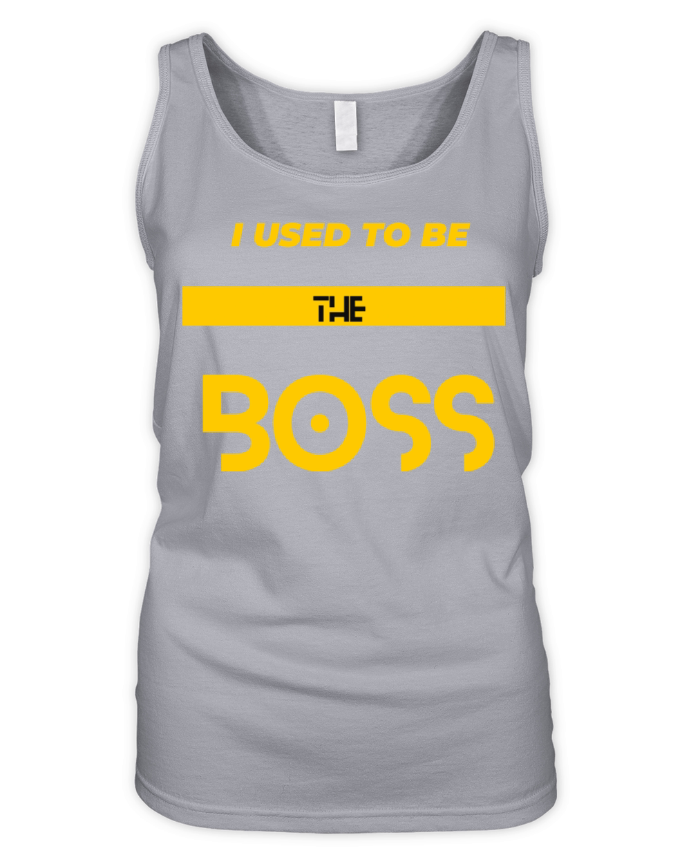 Boss Chronicles I Used to Be the Boss T Shirt Organic Women's Tank Top
