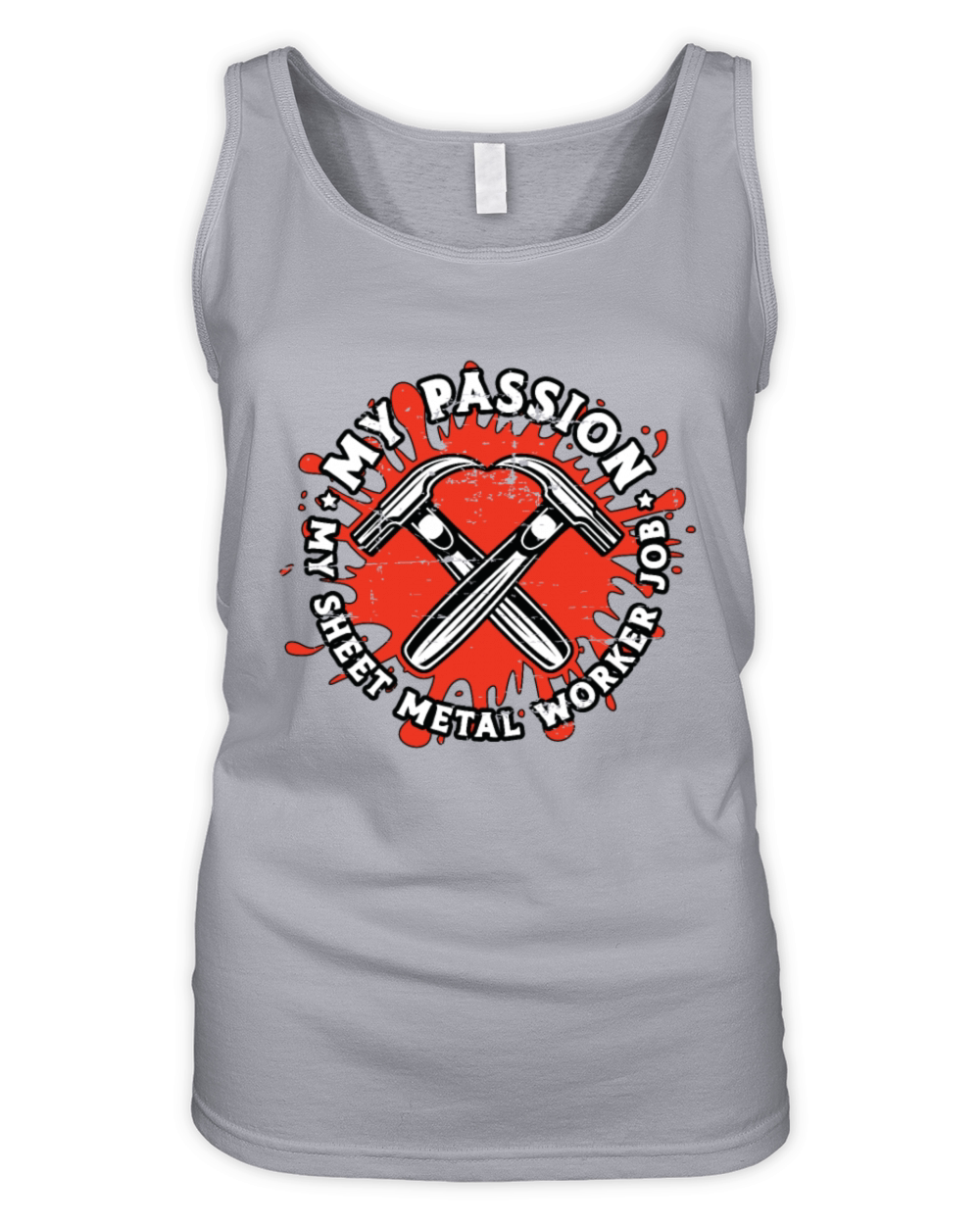 Sheet Metal Worker My Passion My Fabricator Welder Organic Women's Tank Top