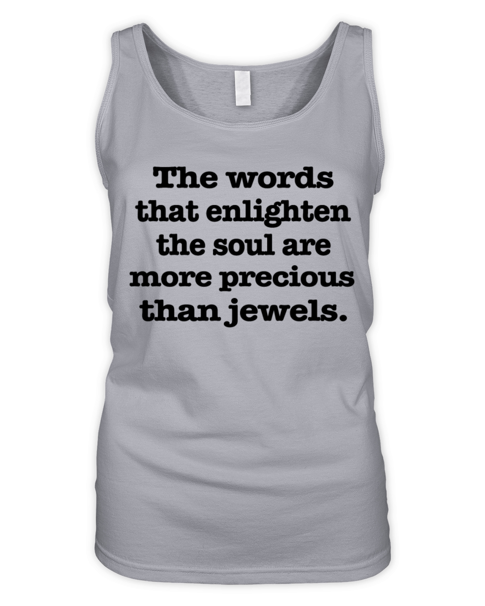 The words that Organic Women's Tank Top