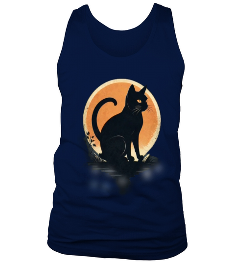 AlbedoBase XL A minimalist tshirt design cat Tank Top Unisex