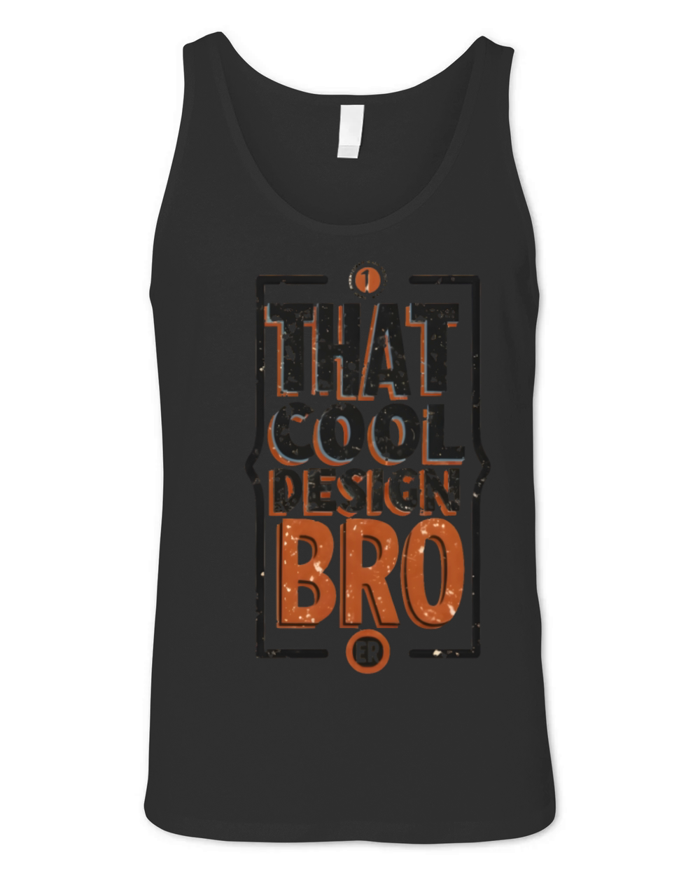That cool design bro Unisex Jersey Tank