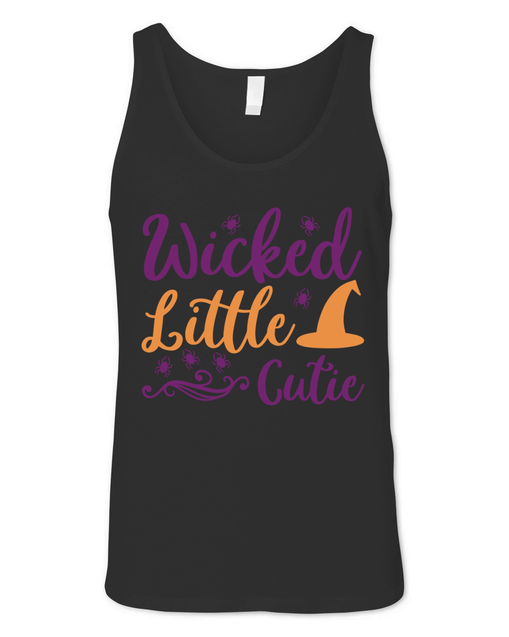 Wicked Little Cutie Girls Halloween Kawaii Goth Witches Unisex Jersey Tank