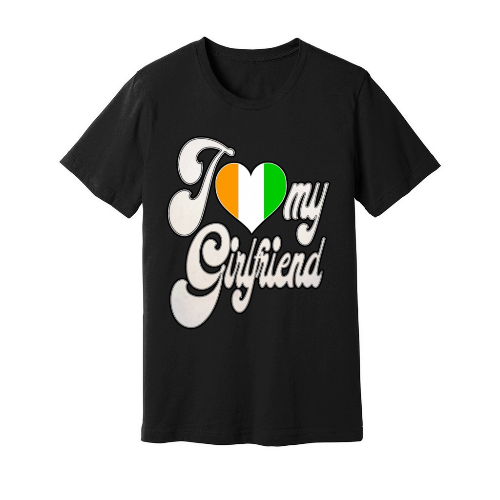 IvoryI Love My Ivorian Girlfriend Unisex Jersey Tee