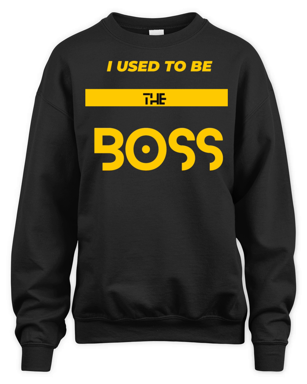 Boss Chronicles I Used to Be the Boss T Shirt Unisex Premium Crewneck Sweatshirt