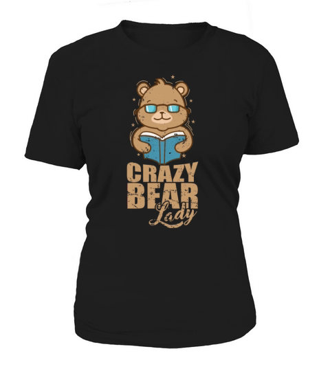 Crazy Bear Lady Forest Animal Women's T-Shirt