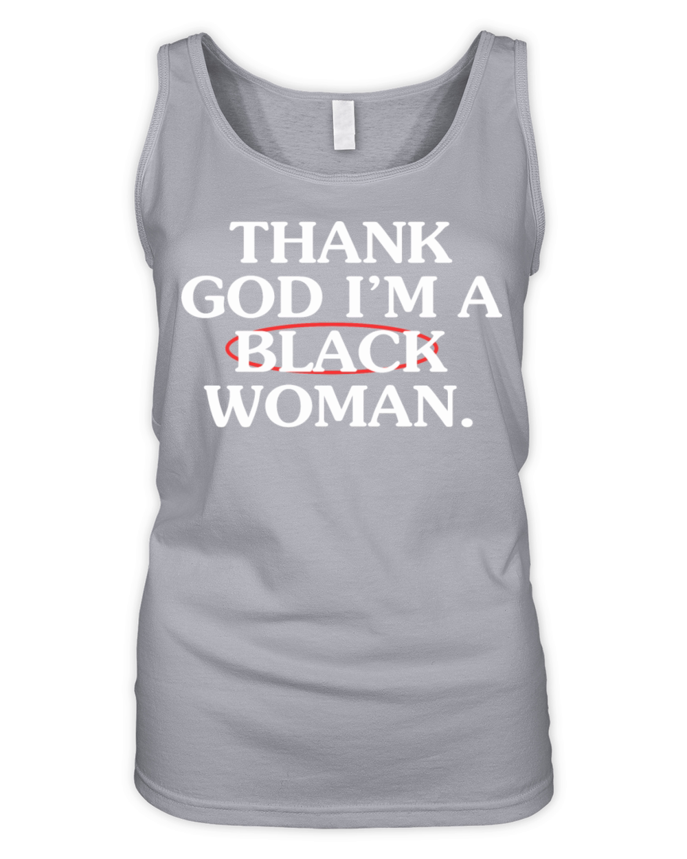 Thank God For The Glow And Thank My Therapist Organic Women's Tank Top