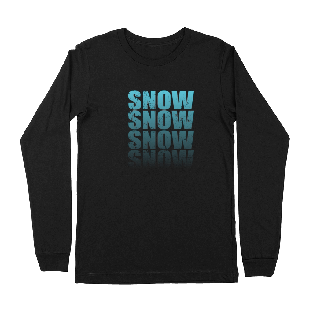 Snow ice Winter Season Tobogganing Premium Long Sleeve