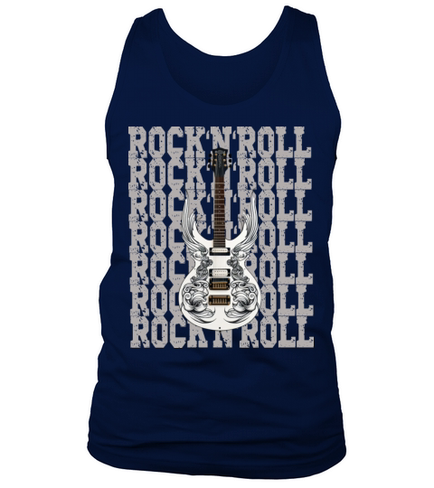 Rock and Roll Guitar Wings Tank Top Unisex