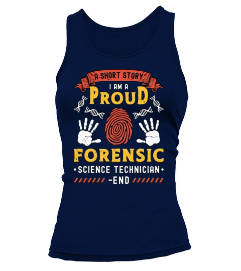 Forensic Science A Short Story I Am Investigation Tank top Woman