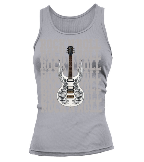 Rock and Roll Guitar Wings Tank top Woman