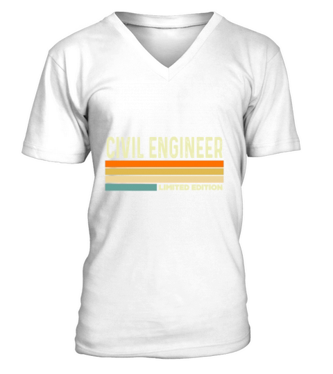 Civil Engineer Limited edition V-Neck T-shirt