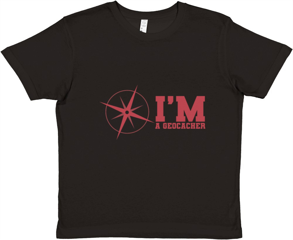 Im a Geocacher Premium Kids Crewneck T-shirt