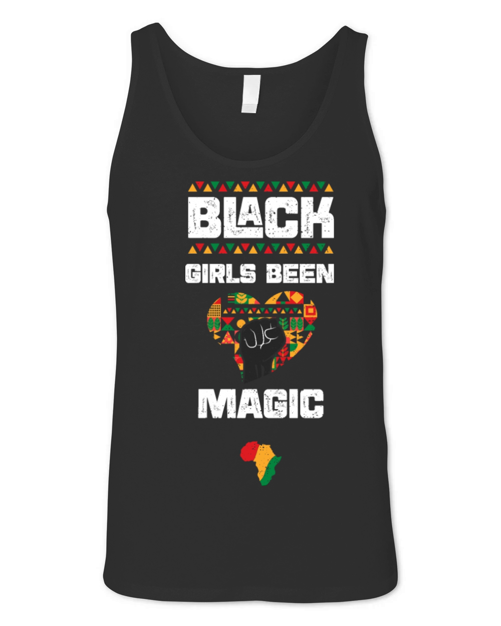 Black Girls Been Magic Unisex Jersey Tank