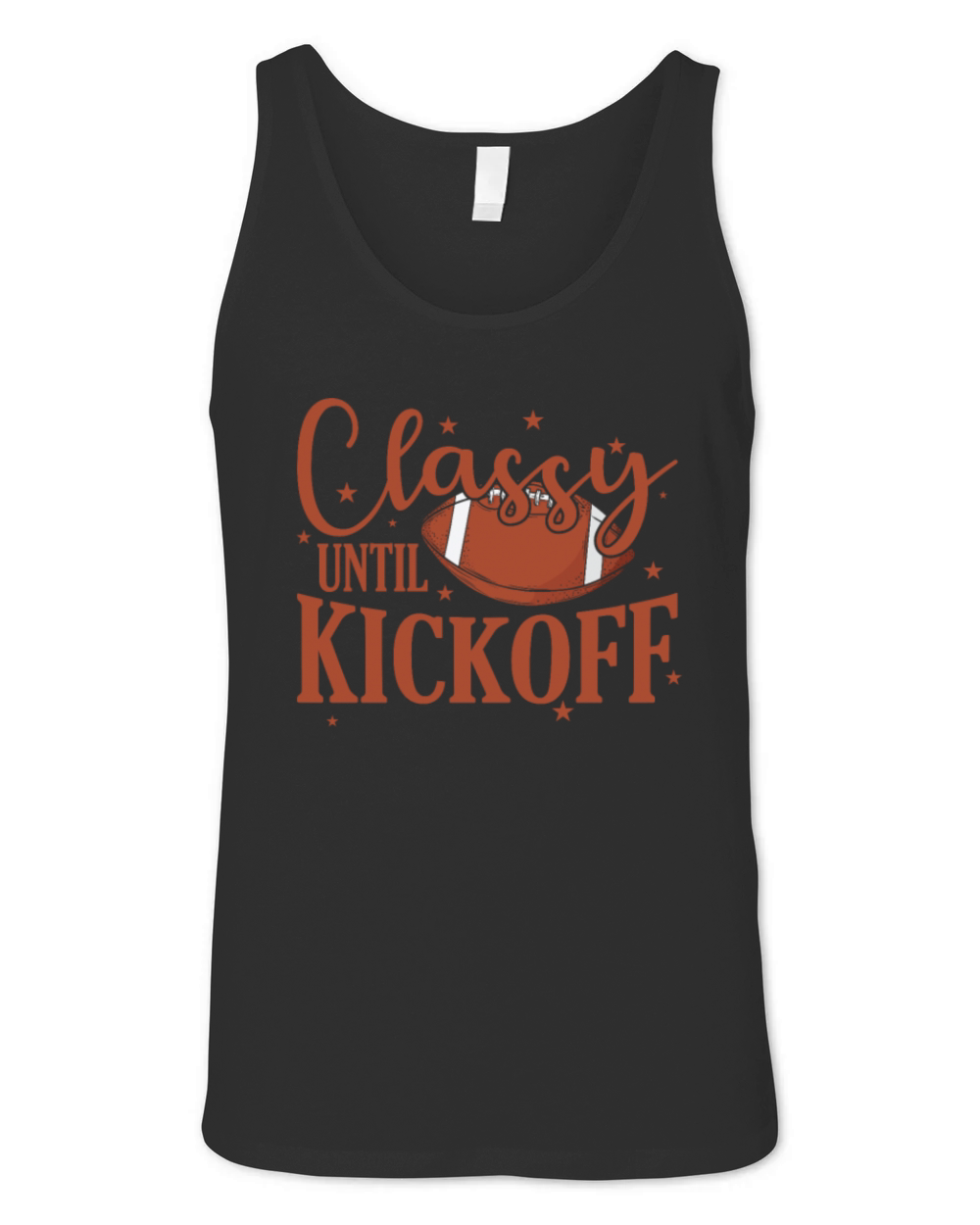 Classy until Kickoff American Football Unisex Jersey Tank