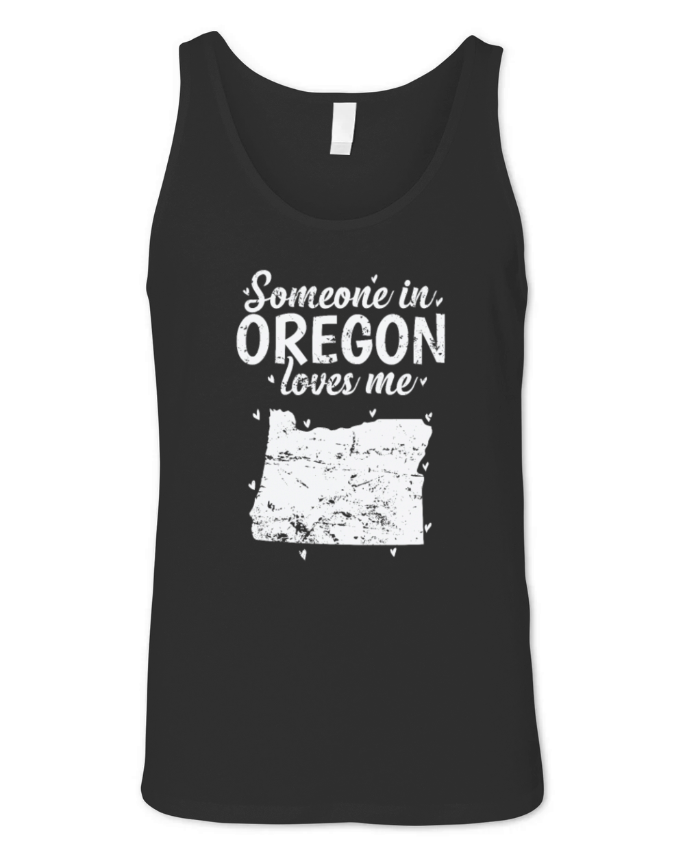 Oregon Someone in Oregon loves Me USA Unisex Jersey Tank