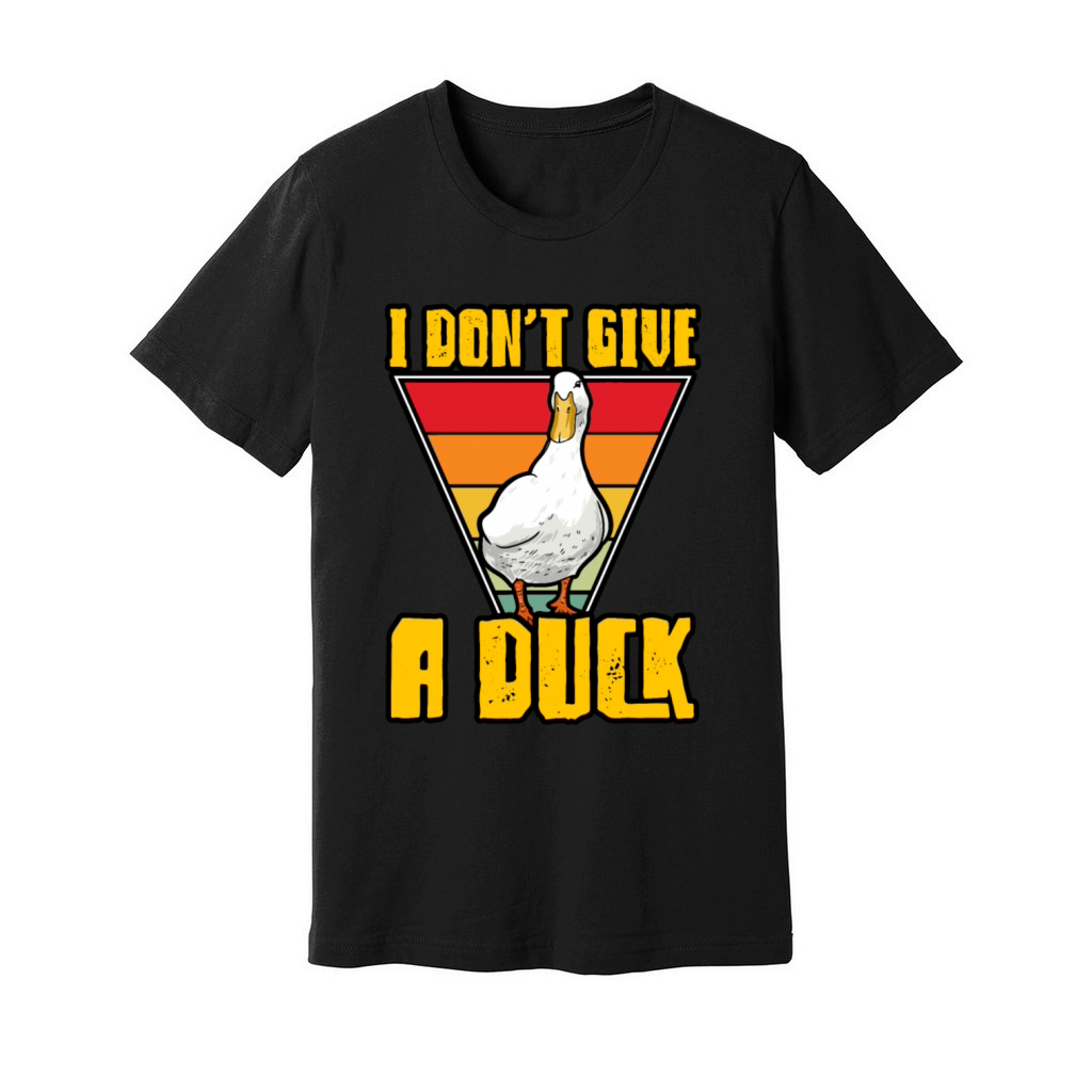 Ducks - I Dont Give A Duck Unisex Jersey Tee