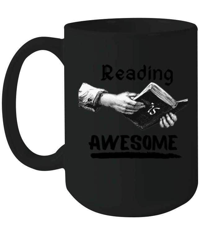 Reading is Awesome Ceramic Mug