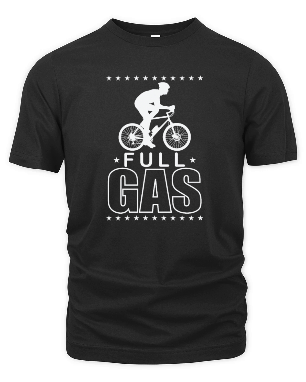 Full Throttle Bike Ride Fitness Sport Organic Unisex T-shirt