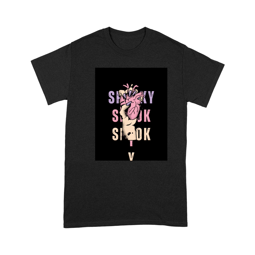 Pink and Purple Creative Halloween Premium T-shirt
