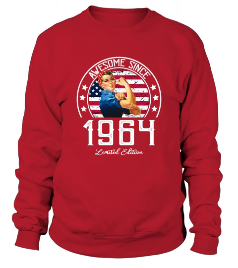 Awesome Since Vintage 1964 Limited Edition Sweatshirt Unisex