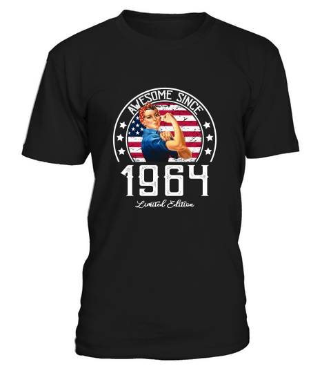 Awesome Since Vintage 1964 Limited Edition T-Shirt Unisex