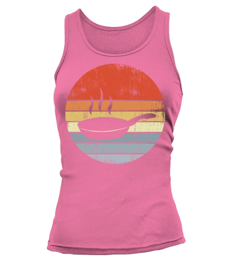 Vintage Cooking Fry Pan Tank top Woman