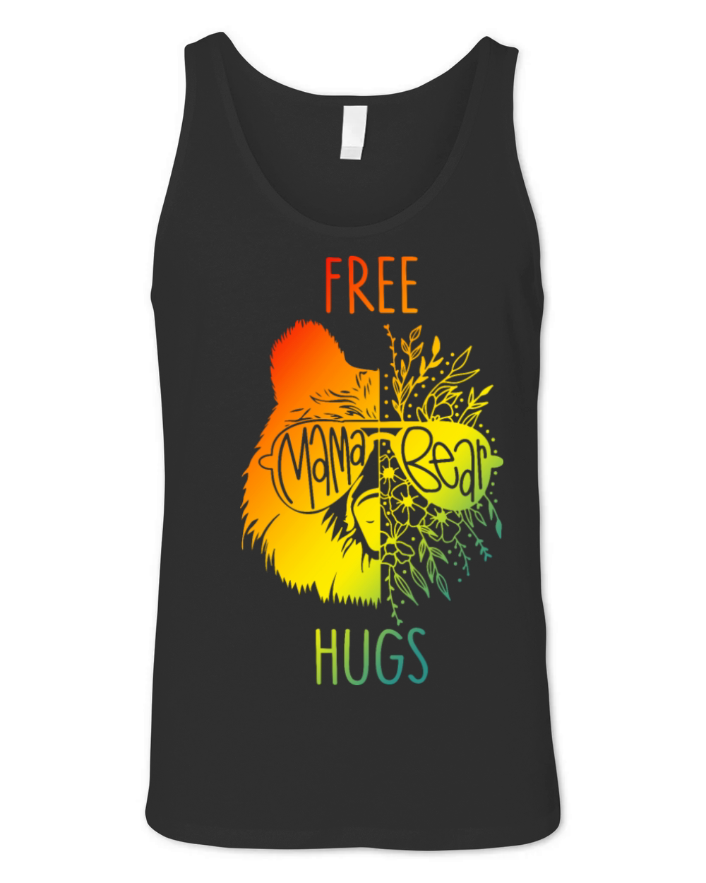 FREE MAMA BEAR HUGS Unisex Jersey Tank