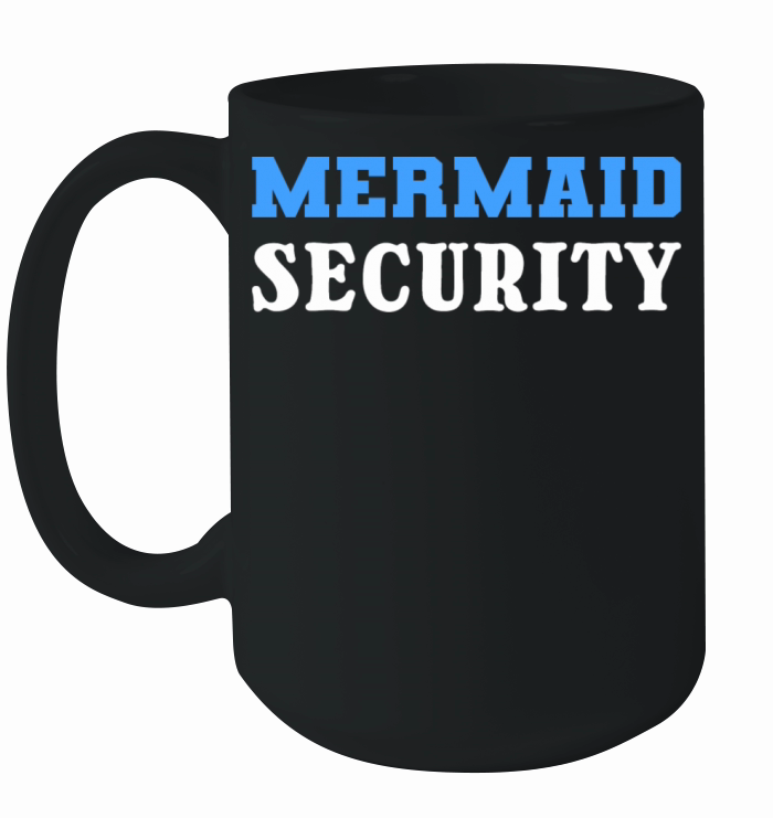 Mermaid Security Pool Attendant Gift Ceramic Mug