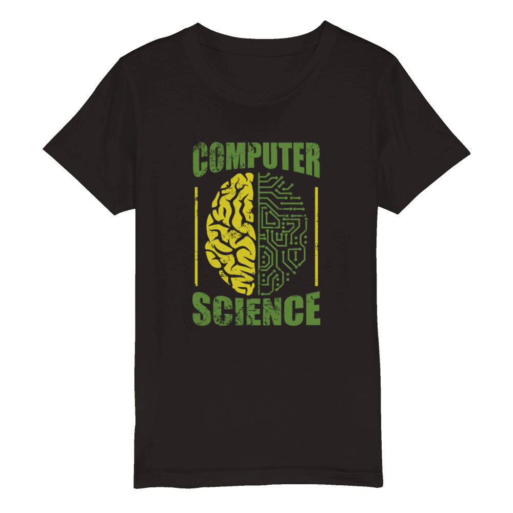 Computer Science Computer Scientist Software Organic Kids Crewneck T-shirt