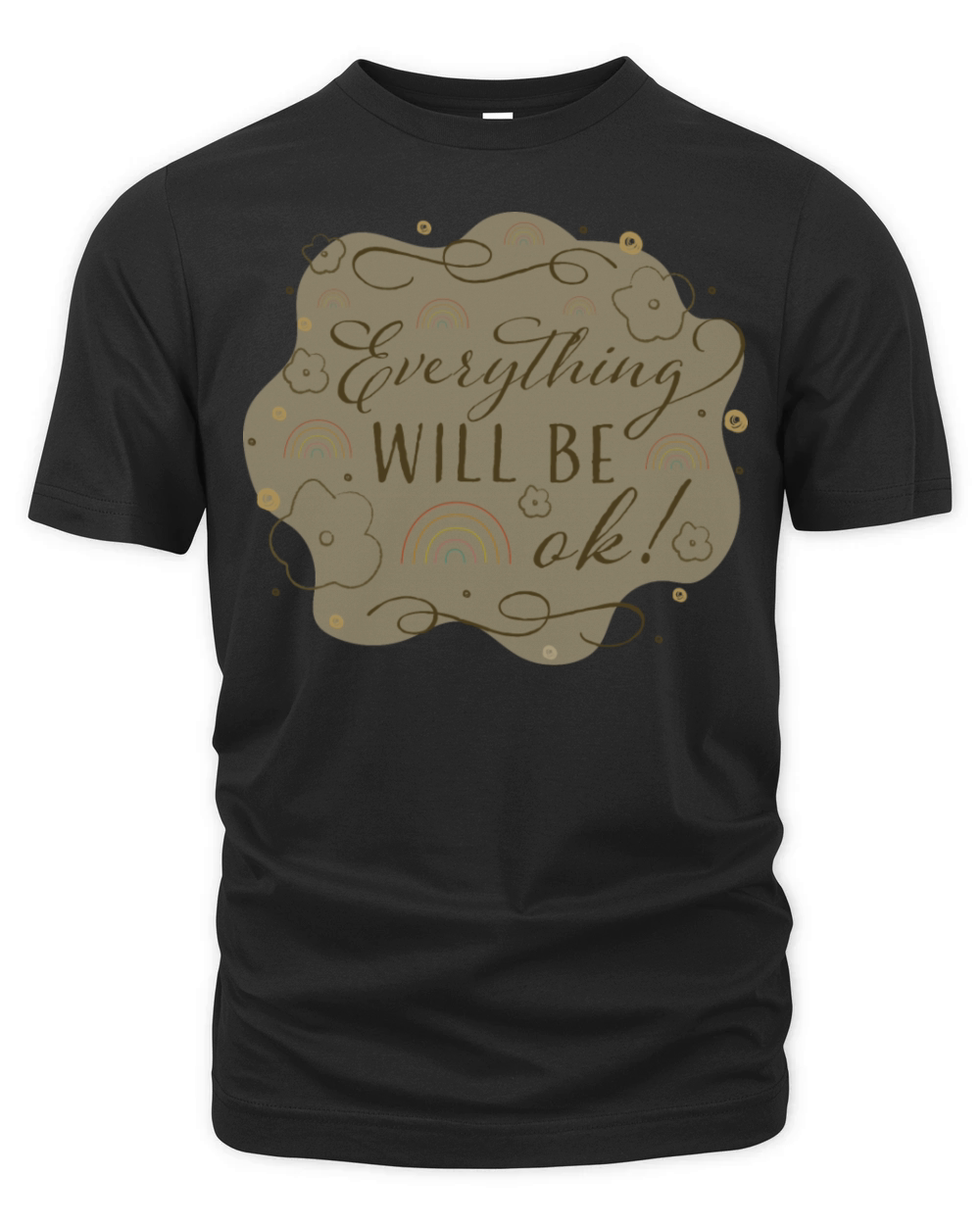 everything will be ok Organic Unisex T-shirt