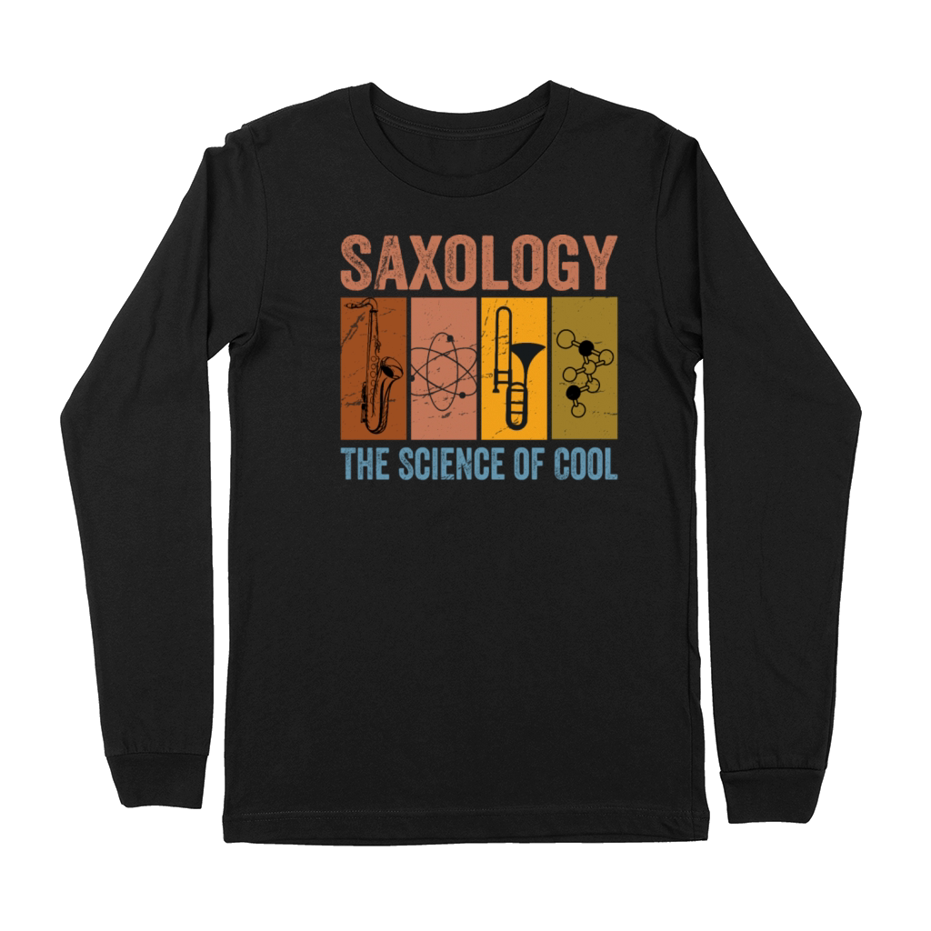 SAXOPHON - SAXOLOGY - The Science Of Cool Premium Long Sleeve