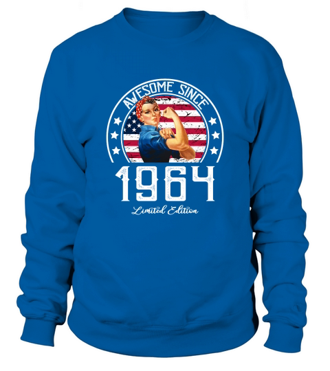 Awesome Since Vintage 1964 Limited Edition Sweatshirt Unisex