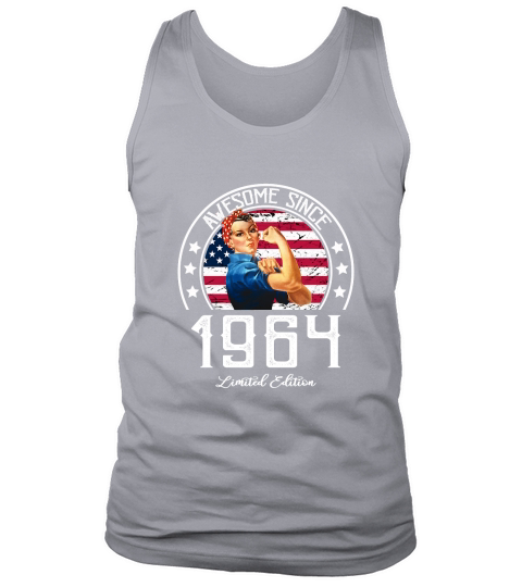 Awesome Since Vintage 1964 Limited Edition Tank Top Unisex