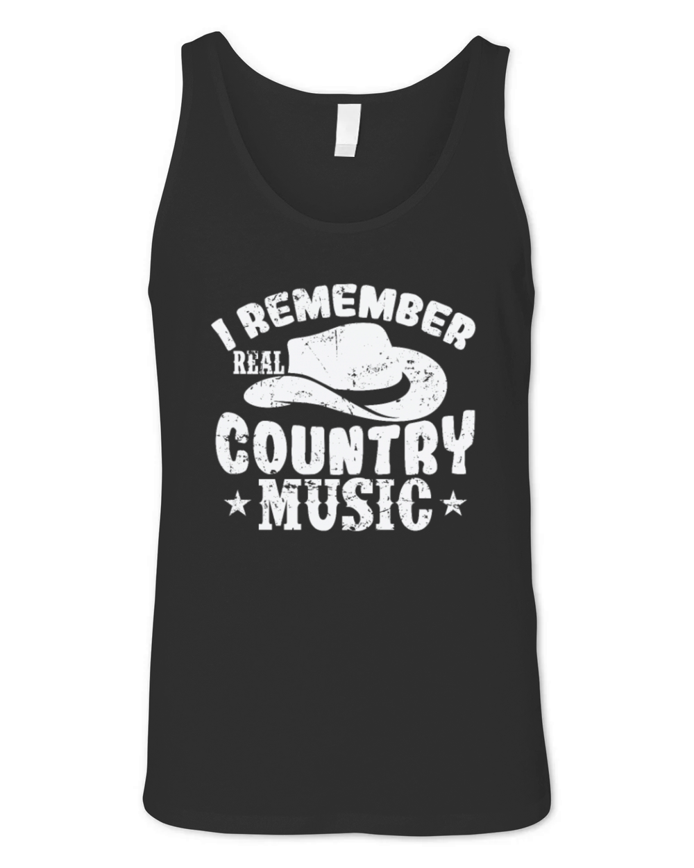 I remember real Country Music USA America Unisex Jersey Tank