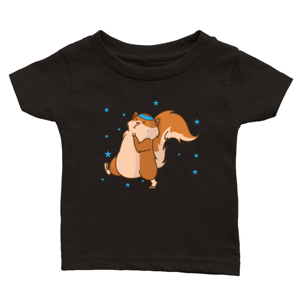 Squirrel running Tree Rodent Classic Baby Crewneck T-shirt