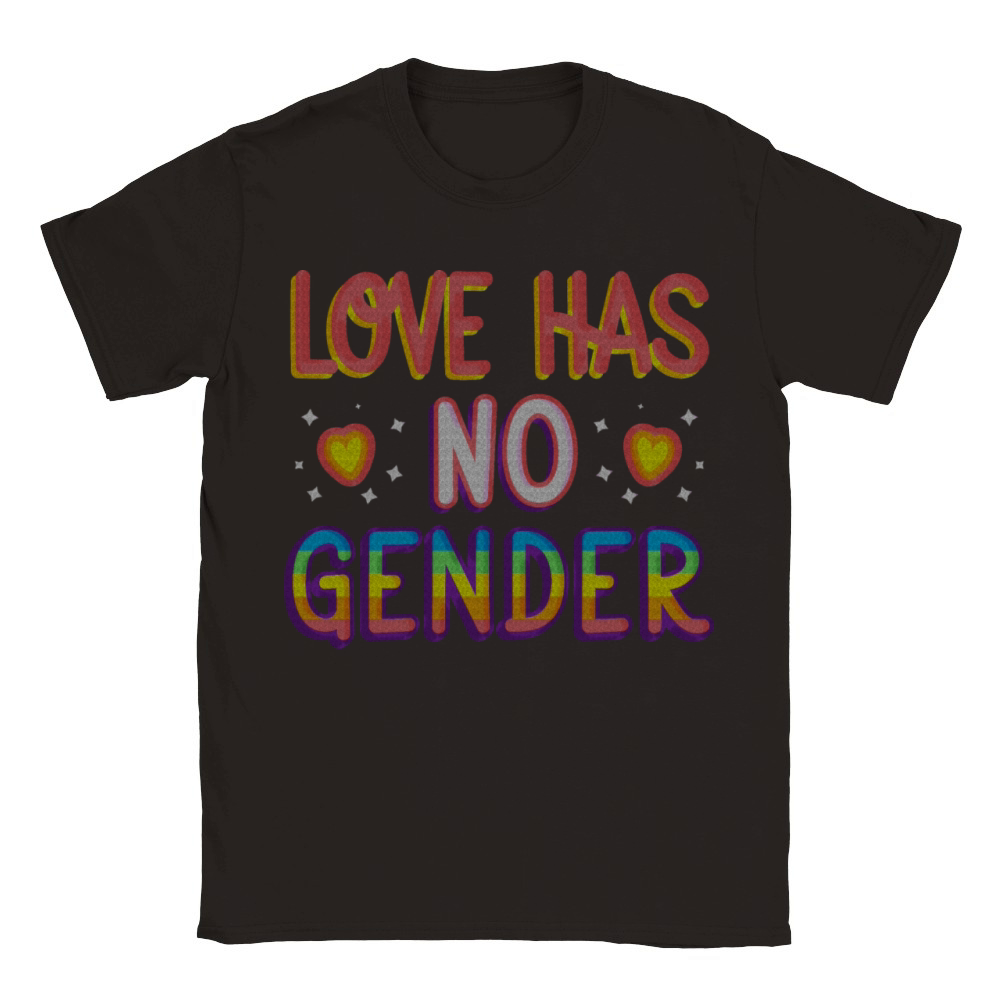 LOVE HAS NO GENDER Classic Kids Crewneck T-shirt